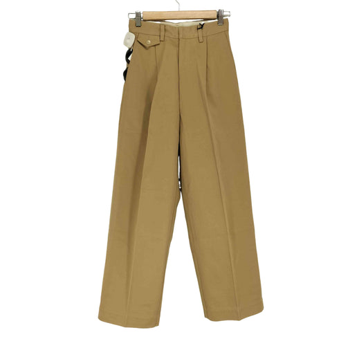 オーラリー AURALEE 25SS WASHED FINX CHINO ONE-TUCK PANTS メンズ  O